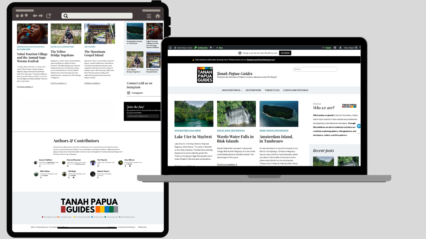 Personal Portfolio Images